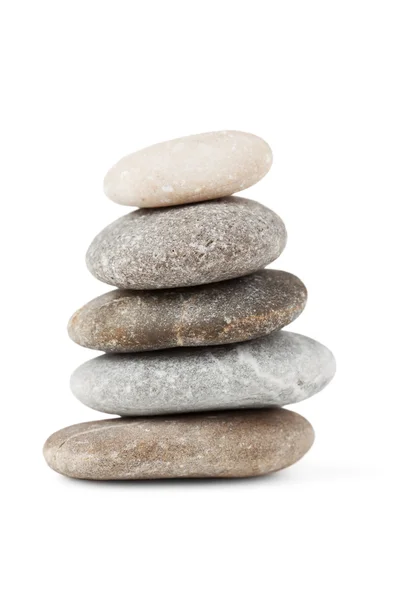 Pebbles balanserad stack — Stockfoto