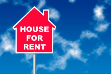 House for Rent clipart