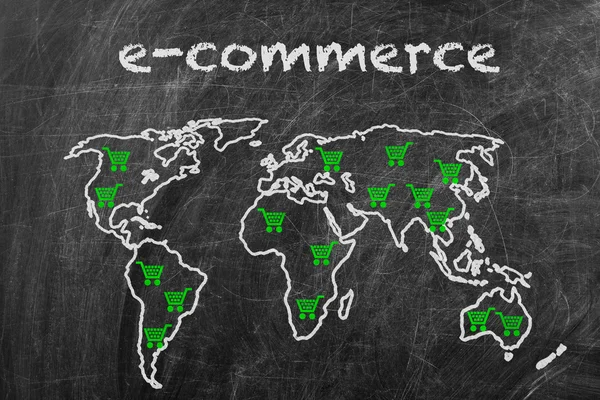 E-commerce business — Zdjęcie stockowe