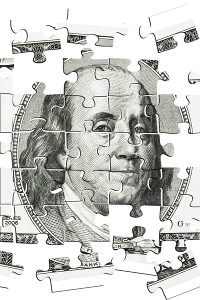 Franklin puzzle — Foto Stock