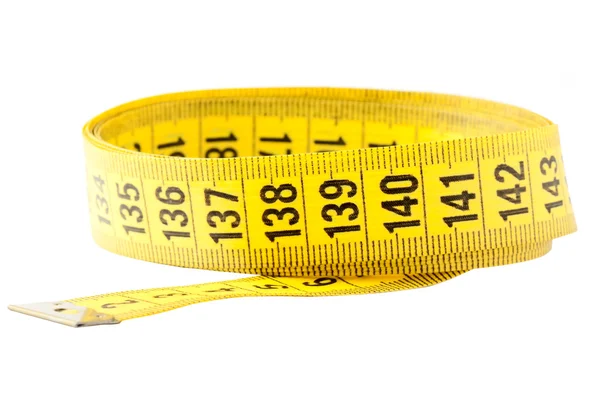Mesure avec ruban à mesurer — Photo