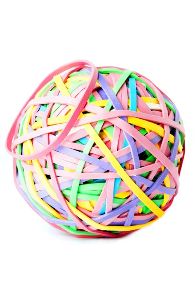 Rubber band ball — Stock Photo, Image