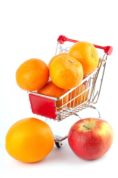 Sağlıklı gıda satın — Stok fotoğraf