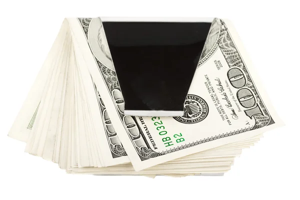 Money in moneyclip — Stock Photo, Image