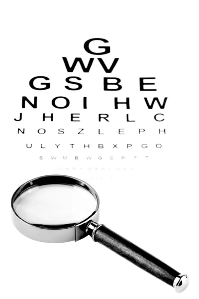 Gráfico de pruebas oculares —  Fotos de Stock