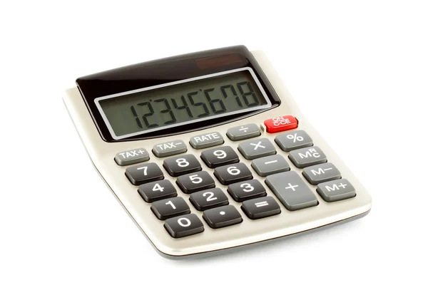 Кишеньковий калькулятор — стокове фото