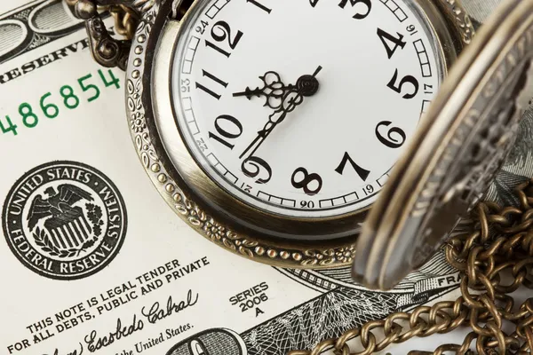 Tid och pengar — Stockfoto