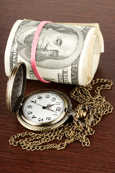 Czas i pieniądze — Zdjęcie stockowe