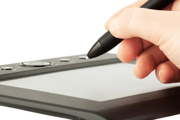 Graphic tablet — Stock Photo, Image