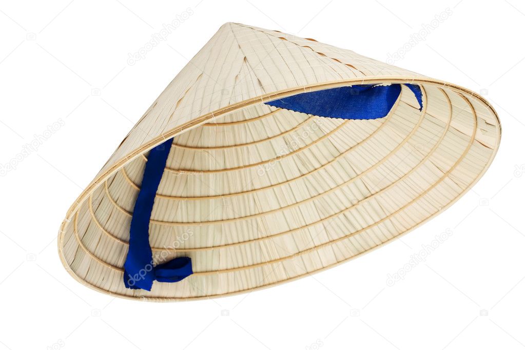 Asian conical hat