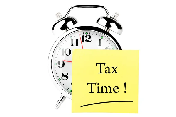 税の時間時計 — ストック写真