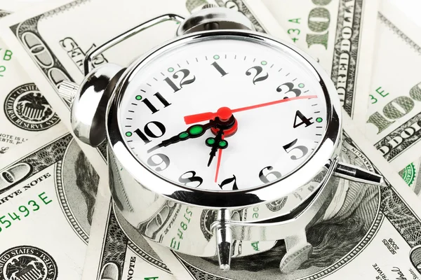 Čas a peníze — Stock fotografie