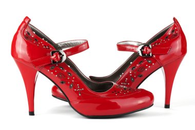 Red shoes clipart