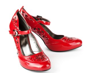 Red shoes clipart