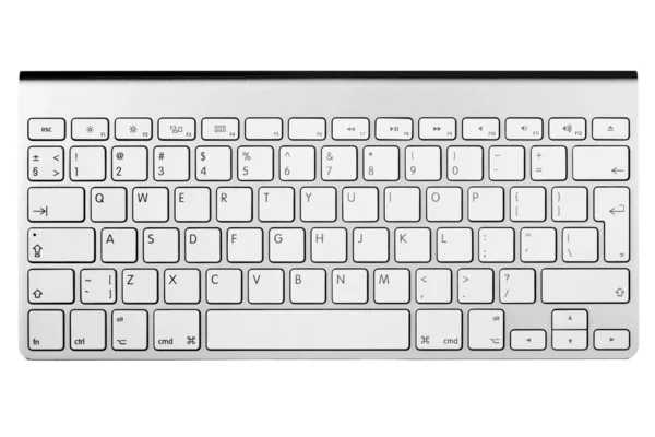 Алюминиевая клавиатура — стоковое фото