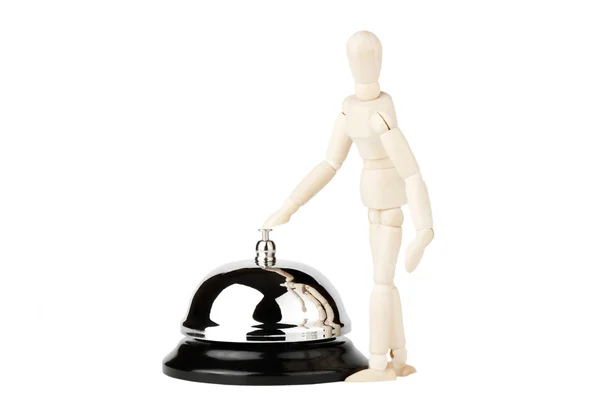 Service Bell with dummy — Stock Photo, Image