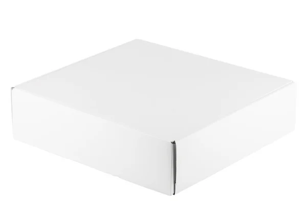 Blank white box — Stock Photo, Image