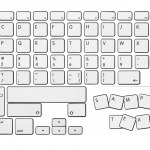 Vector keyboard template Stock Vector Image by ©tuulijumala #2824600