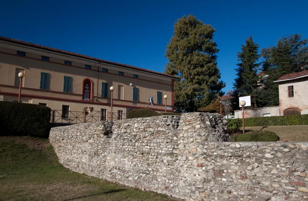 Novara - Romeinse ruïnes — Stockfoto