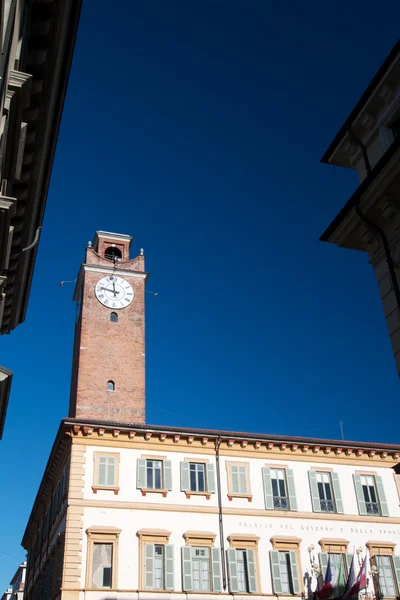 Palacio de gobierno de Novara — Foto de Stock