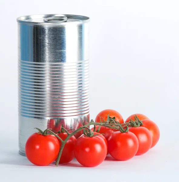 Sauce and tomatoes — Stock Photo, Image
