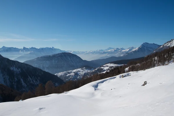 Aosta Valley - italy Stock Image