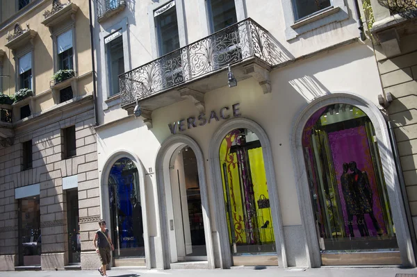 stock image Versace store
