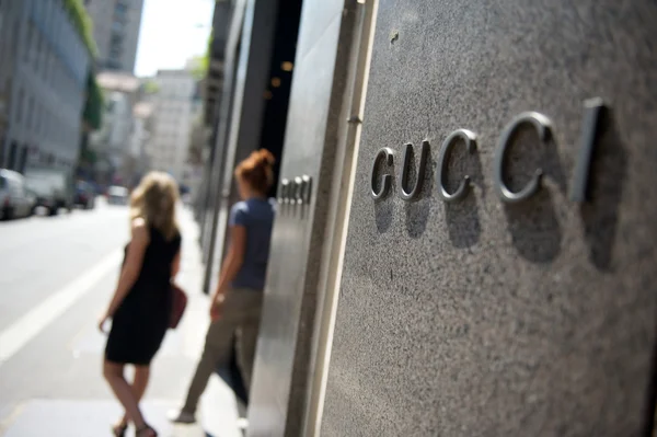 Gucci-Geschäft — Stockfoto