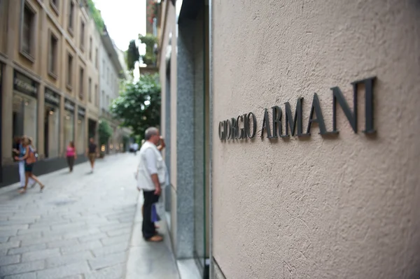 Giorgio Armani-shop — Stockfoto