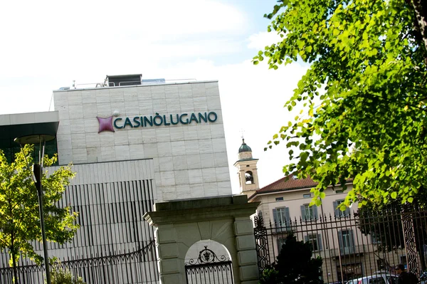 Lugano casino schweizer — Stockfoto