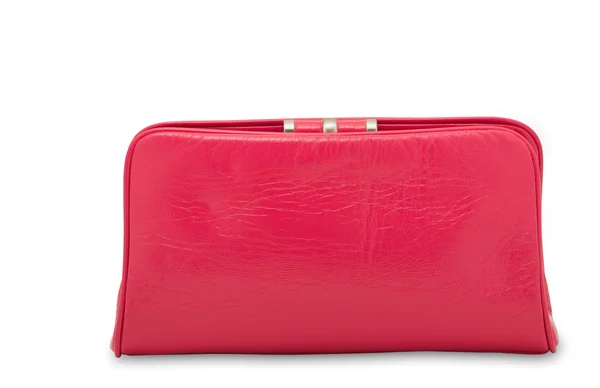 Women's stylish pink handbag – clutch — Stock Photo, Image