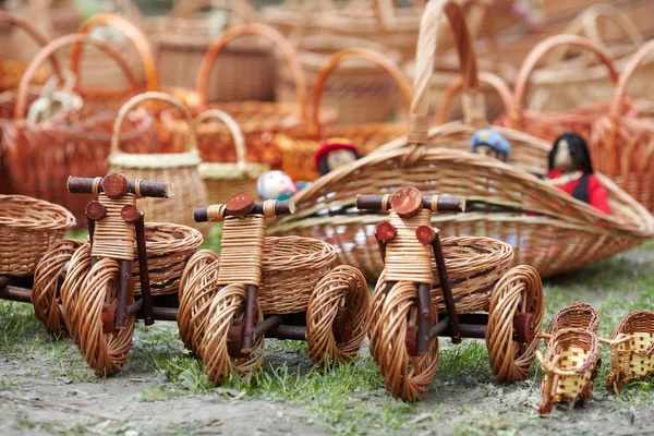 Ukrainian ethnic hand-made articles — Stock Photo, Image