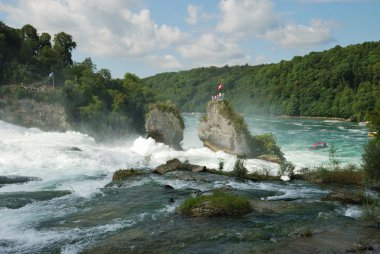 Rhine Falls. clipart