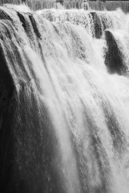 Close-up of falls. Shihfen Waterfall. clipart