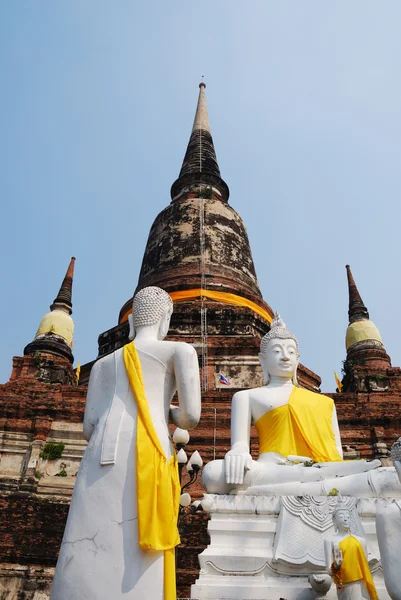 Stock image Wat Yai Chai Mongkol (Mongkhon) in Ayutthaya.