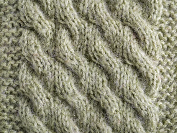 Primo piano di stoffa lavorata a maglia con traforo sollevato — Foto Stock