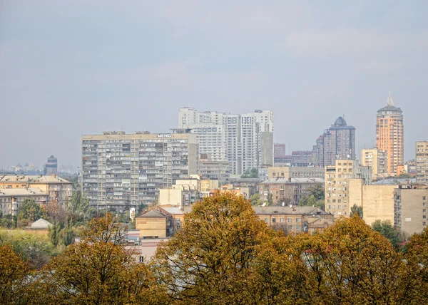 Podzimní panoráma města Kyjev. — Stock fotografie