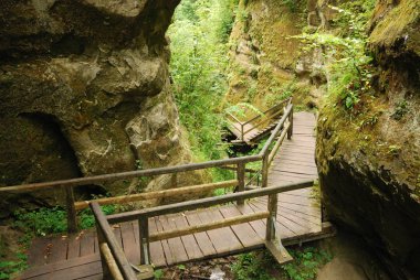 Yaz marienschlucht dağ geçidi