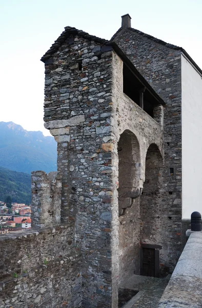 Medieval fortress of Bellinzona. — Stock Photo, Image