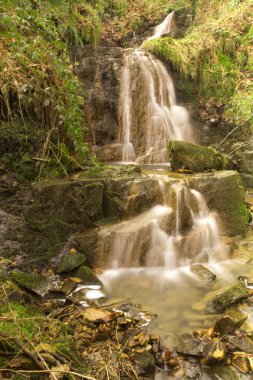 A waterfall at Digley reservoir