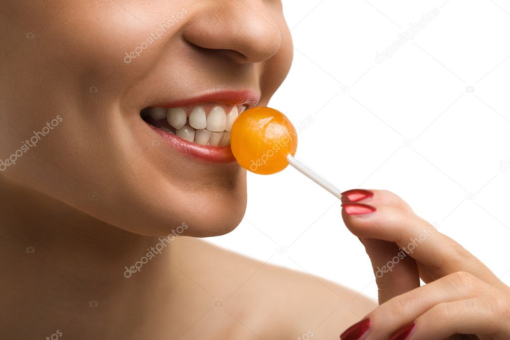 Girl and lollypop-4