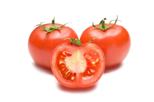 Нарезанные помидоры-19 — стоковое фото