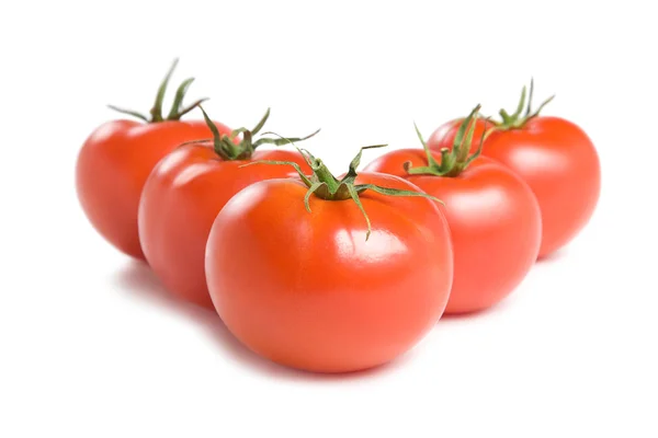 五个西红柿-5 — 图库照片