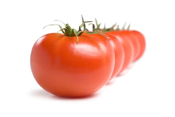 五个西红柿-3 — 图库照片