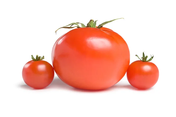 Trzy pomidory-3 — Zdjęcie stockowe