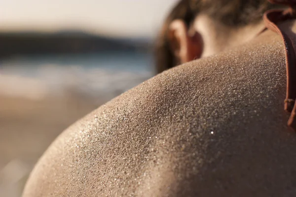 Песчаная кожа — стоковое фото