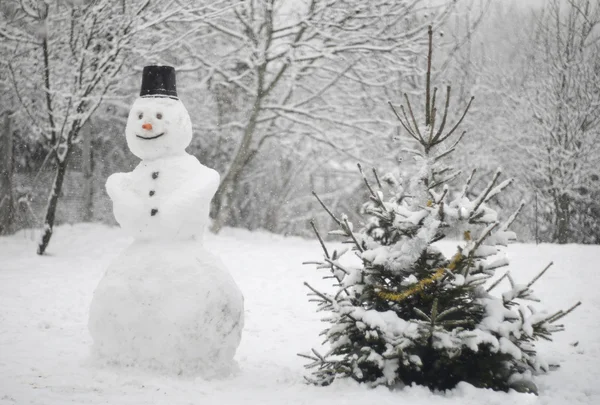 stock image Silent snowman