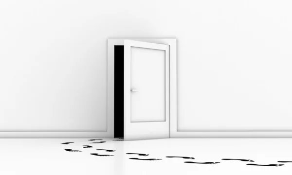 Την πόρτα — Φωτογραφία Αρχείου