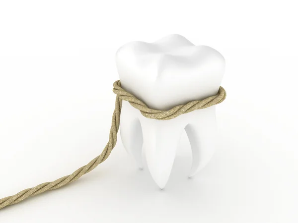 Menschlicher Zahn — Stockfoto
