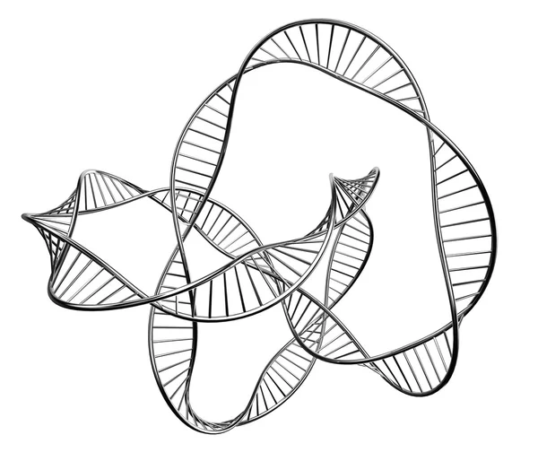 Ilustración de un ADN — Foto de Stock
